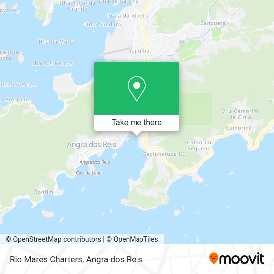 Rio Mares Charters map