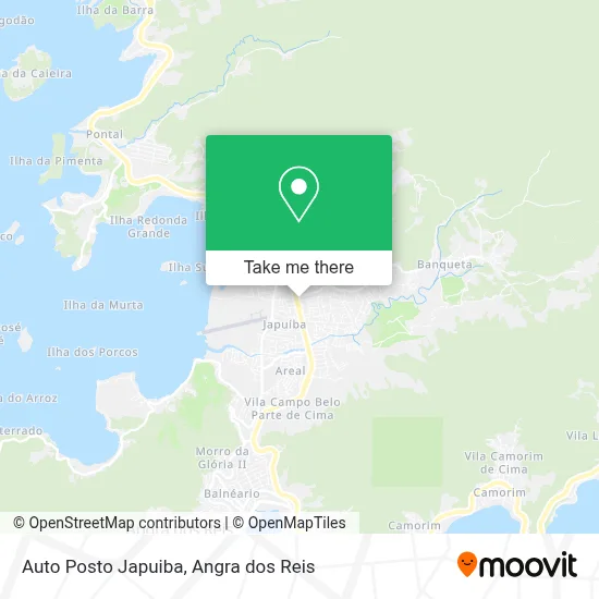 Auto Posto Japuiba map