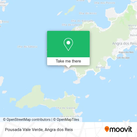 Pousada Vale Verde map
