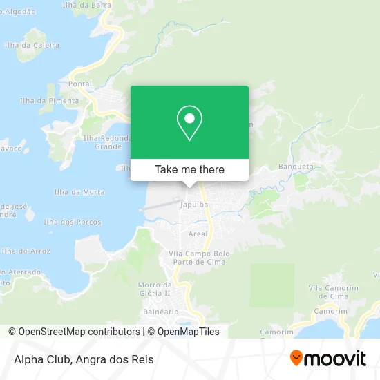 Alpha Club map