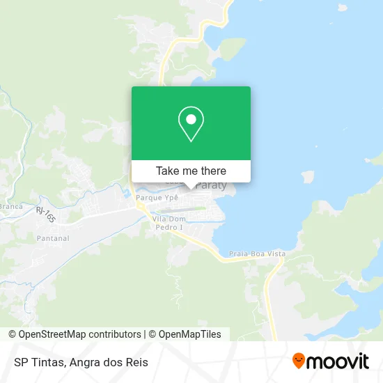 SP Tintas map