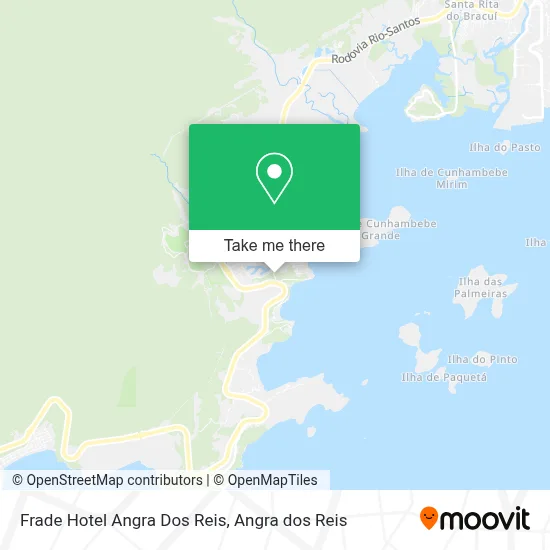 Frade Hotel Angra Dos Reis map