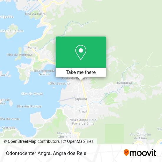 Odontocenter Angra map