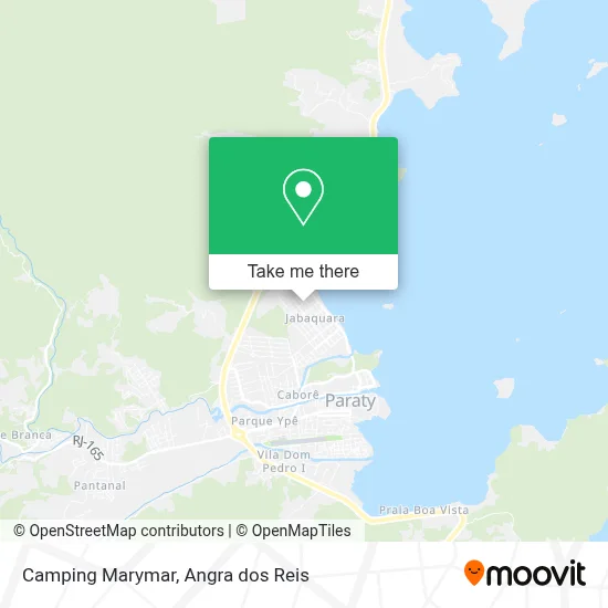 Camping Marymar map