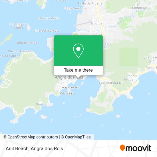 Anil Beach map