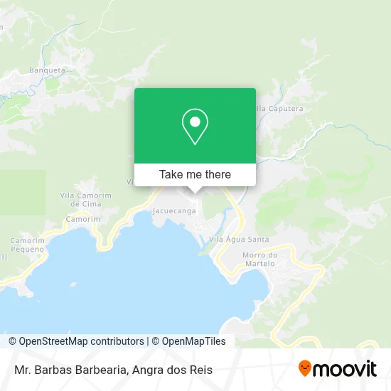 Mr. Barbas Barbearia map
