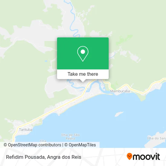 Refidim Pousada map
