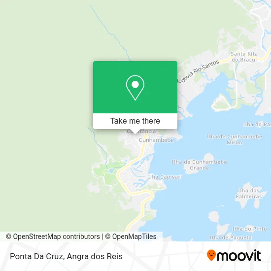 Ponta Da Cruz map