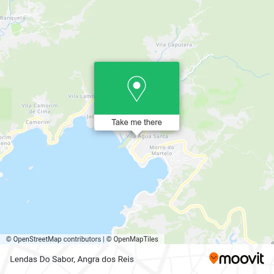 Lendas Do Sabor map
