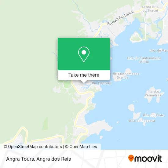 Angra Tours map