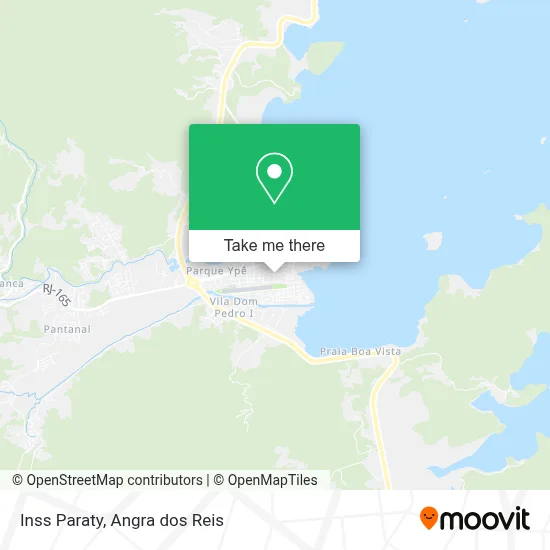 Inss Paraty map
