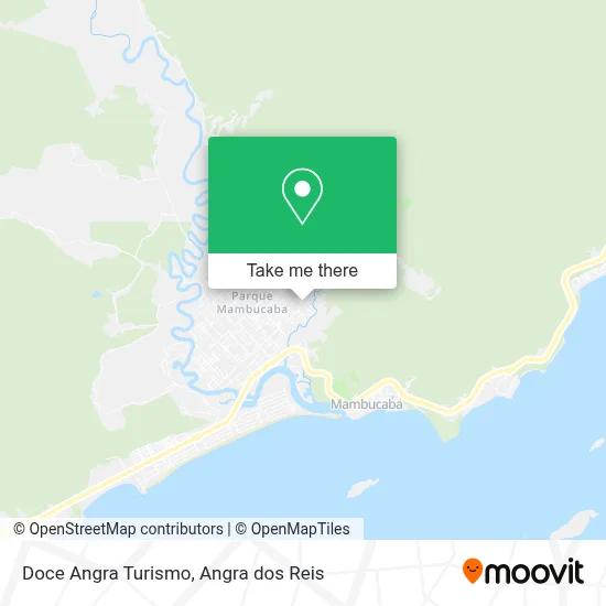 Doce Angra Turismo map