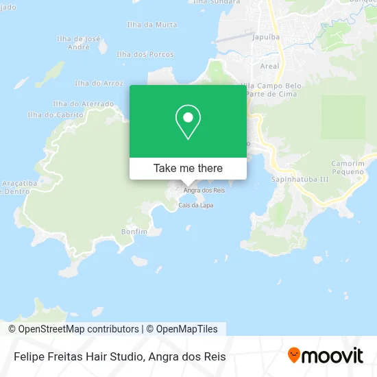 Felipe Freitas Hair Studio map