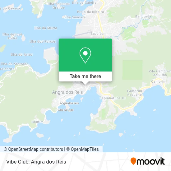 Vibe Club map