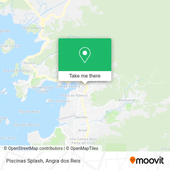 Piscinas Splash map