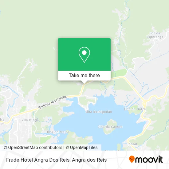 Frade Hotel Angra Dos Reis map