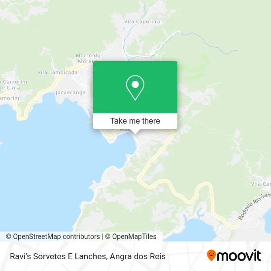 Ravi's Sorvetes E Lanches map