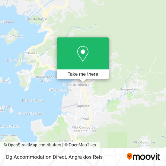 Dg Accommodation Direct map