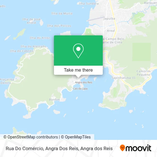Rua Do Comércio, Angra Dos Reis map