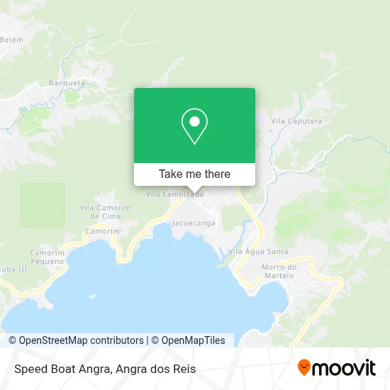 Speed Boat Angra map
