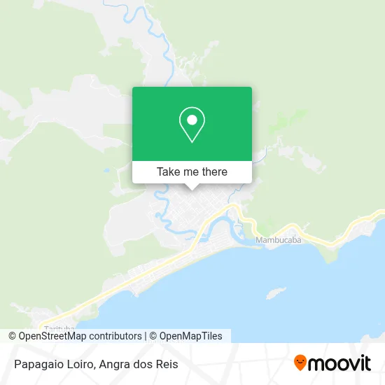 Papagaio Loiro map