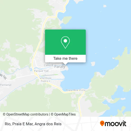 Rio, Praia E Mar map
