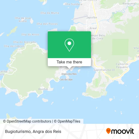 Bugioturismo map