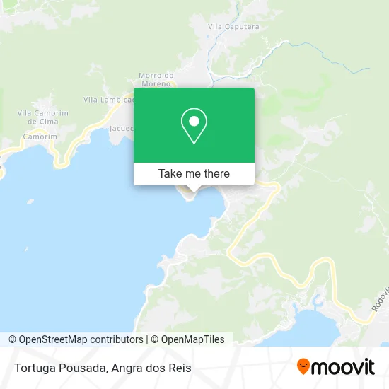 Tortuga Pousada map