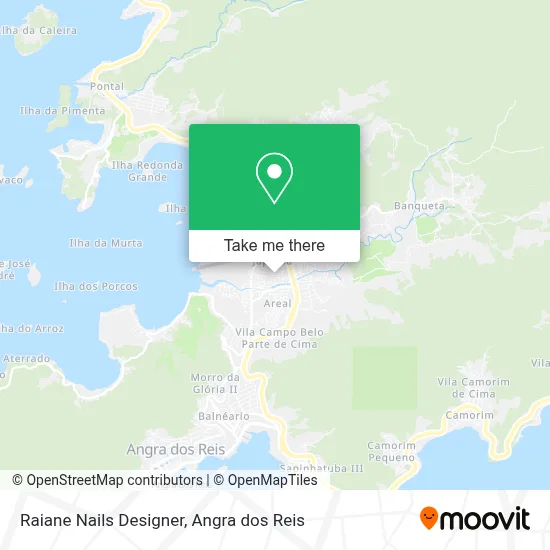 Raiane Nails Designer map