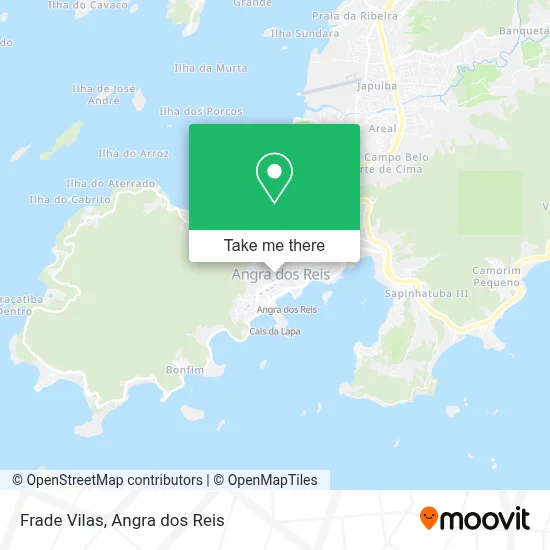 Frade Vilas map