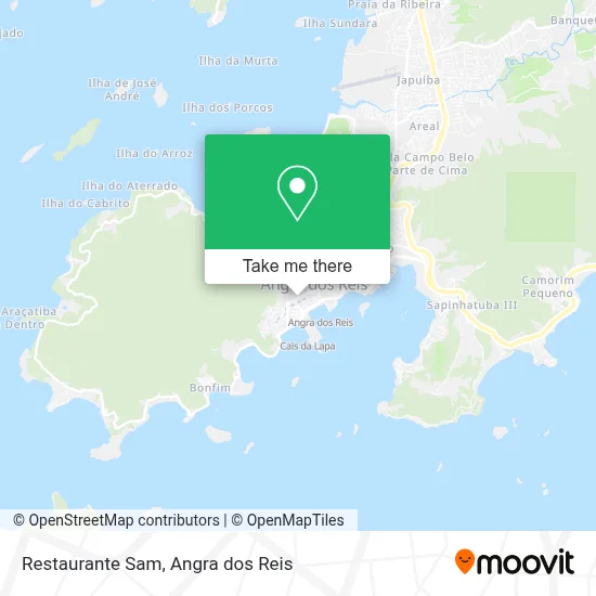 Restaurante Sam map