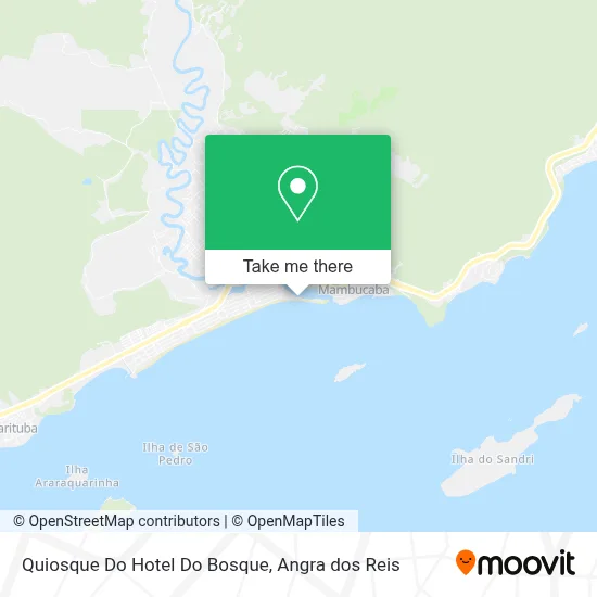 Quiosque Do Hotel Do Bosque map