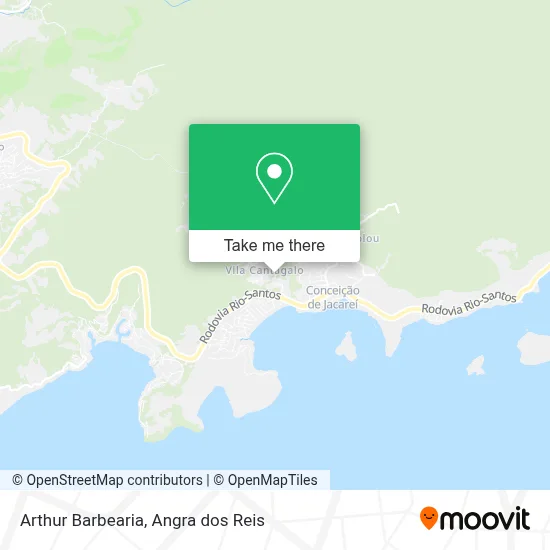 Arthur Barbearia map