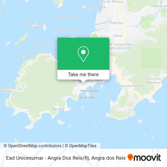 Ead Unicesumar - Angra Dos Reis / Rj map