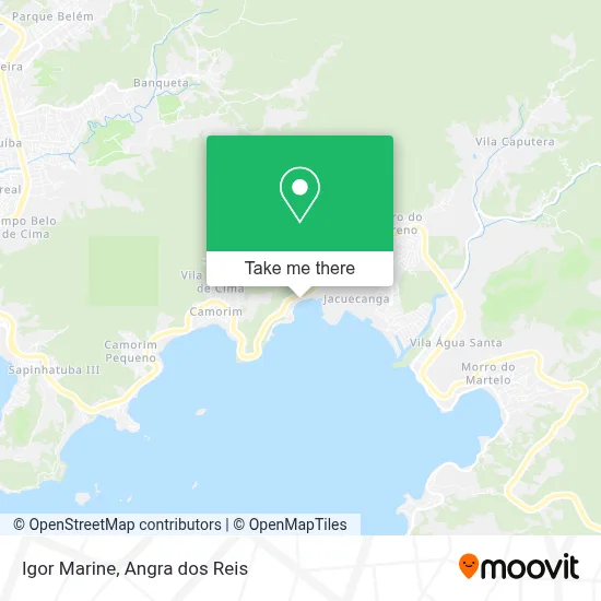 Igor Marine map