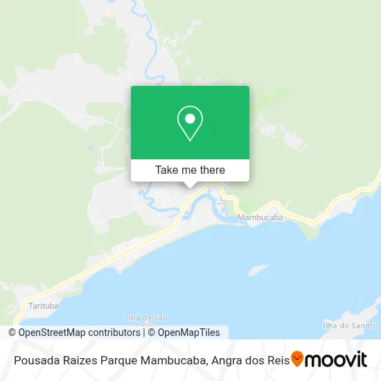 Pousada Raizes Parque Mambucaba map