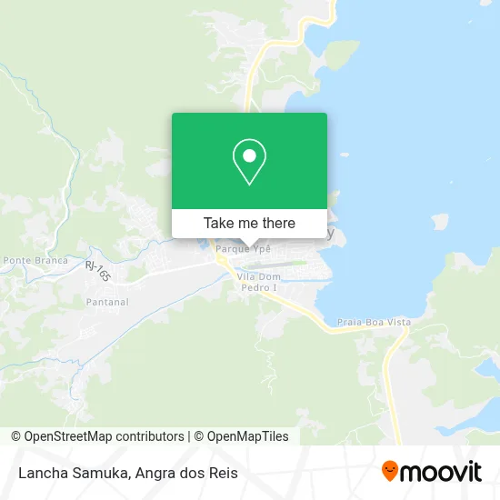 Lancha Samuka map