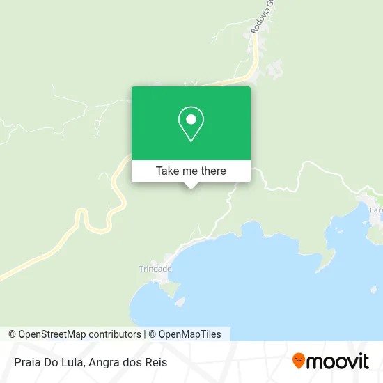 Praia Do Lula map