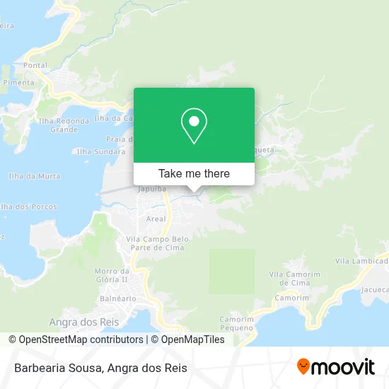 Barbearia Sousa map