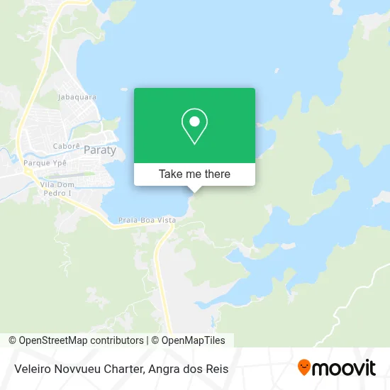 Veleiro Novvueu Charter map