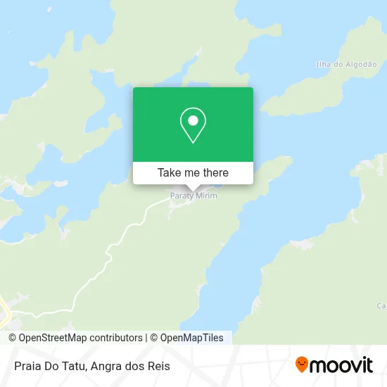 Praia Do Tatu map