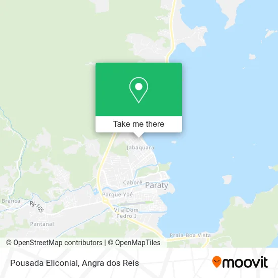 Pousada Eliconial map