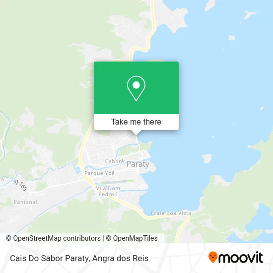 Cais Do Sabor Paraty map