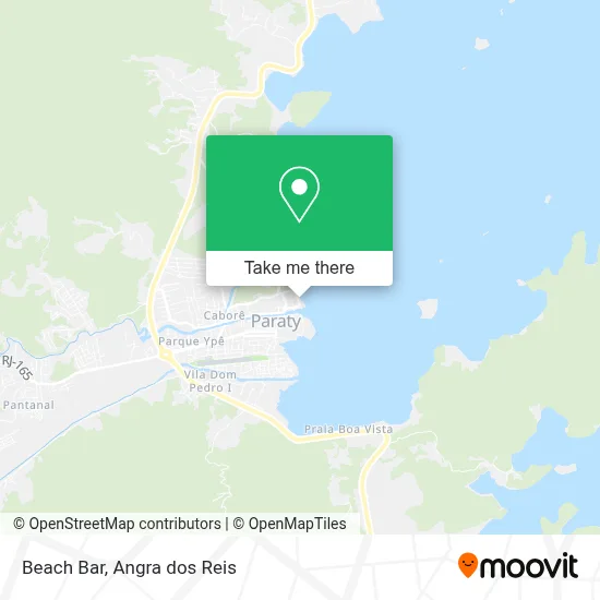 Beach Bar map