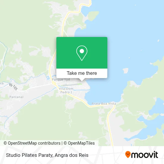 Studio Pilates Paraty map