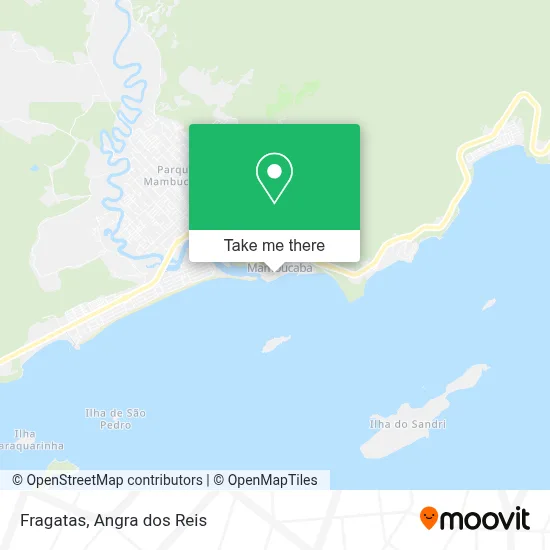 Fragatas map