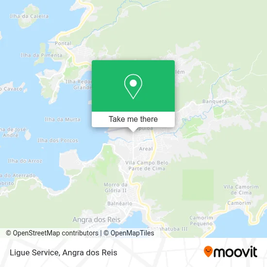 Ligue Service map