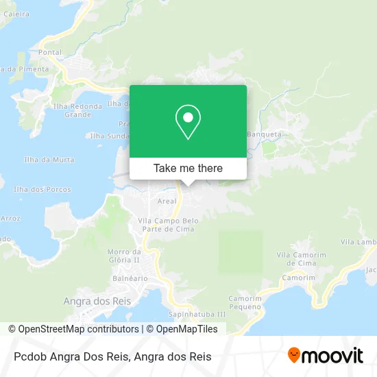 Pcdob Angra Dos Reis map