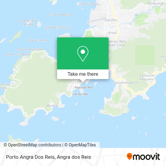 Porto Angra Dos Reis map