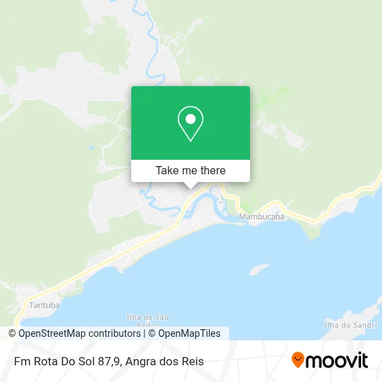 Fm Rota Do Sol 87,9 map